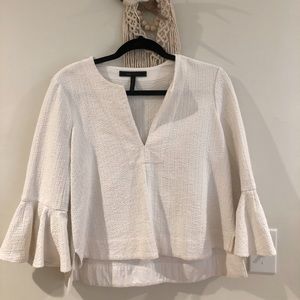 BCBG work blouse